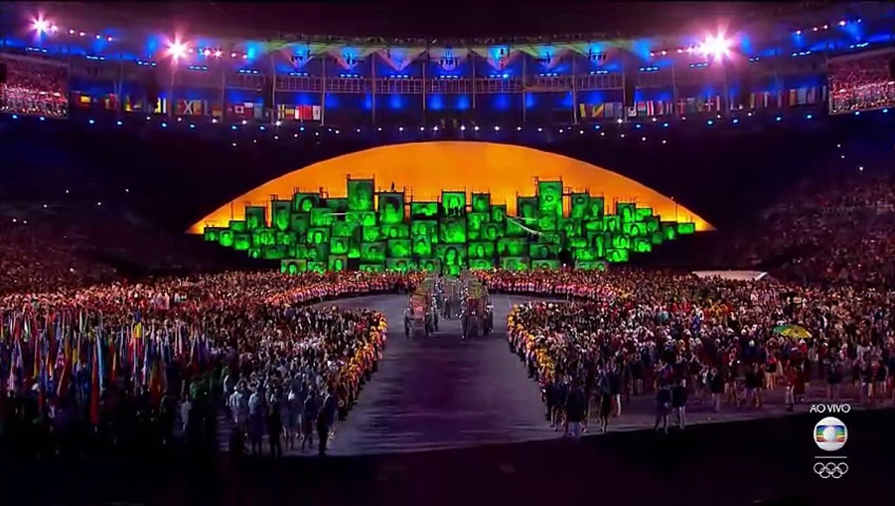 Olimpíadas do Rio 2016 - Cerimônia de Abertura, PARTE 3 DE 3