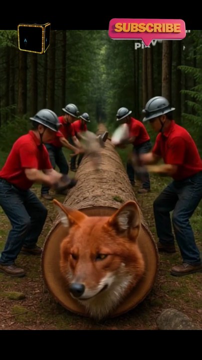 Rescue Dhole From Giant Log | AS Nagra