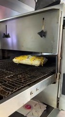 French Tacos Gratiné au Cheddar. #BR3 #tacos #Gratin #eating #food