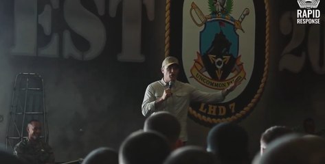 Hegseth a tropas de EE. UU. en el Caribe: esto no es un entrenamiento, "es un ejercicio real"