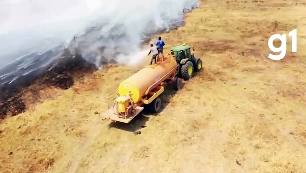 Incêndio de grandes proporções avança próximo a Terra Indígena de MT após município decretar estado de emergência
