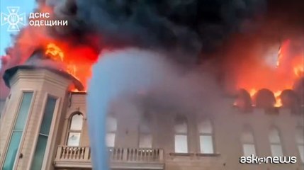 Un missile russo ha distrutto il "Castello di Harry Potter" a Odessa