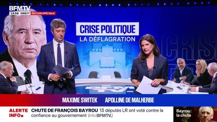 Édition spéciale - Crise politique : la déflagration (1/2) - 08/09