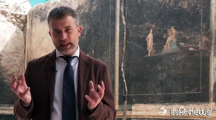 A Pompei emerge un salone ispirato alla guerra di Troia