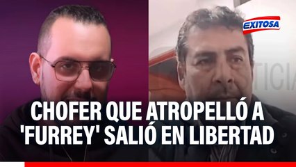 Chofer que atropelló a 'Furrey' salió en libertad: "No me he pasado la luz roja"