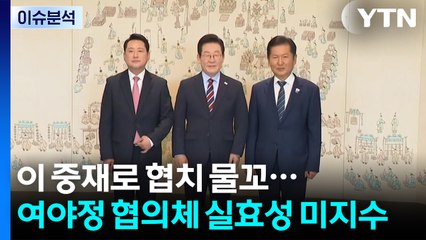[뉴스퀘어10] 이 중재로 협치 물꼬...여야정 협의체 실효성 미지수 / YTN