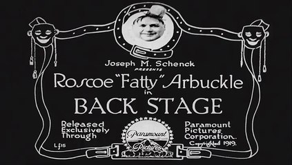 🎬 Buster Keaton – Back Stage (1919) | Silent Comedy with Roscoe “Fatty” Arbuckle 🎭