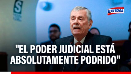 Jueces rechazan aplicar ley de amnistía: "El PJ está podrido", señala Fernando Rospigliosi
