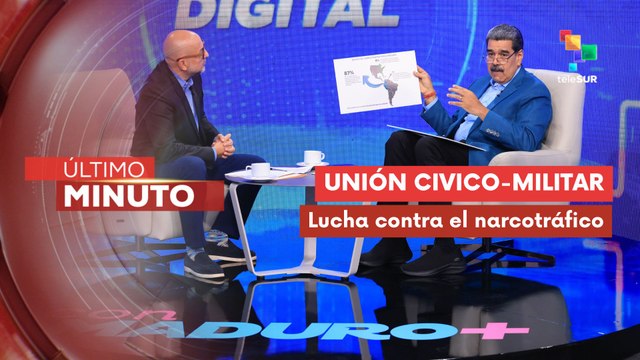 Pdte. Maduro reafirmó unión cívico-militar y destacó lucha contra el narcotráfico en Venezuela