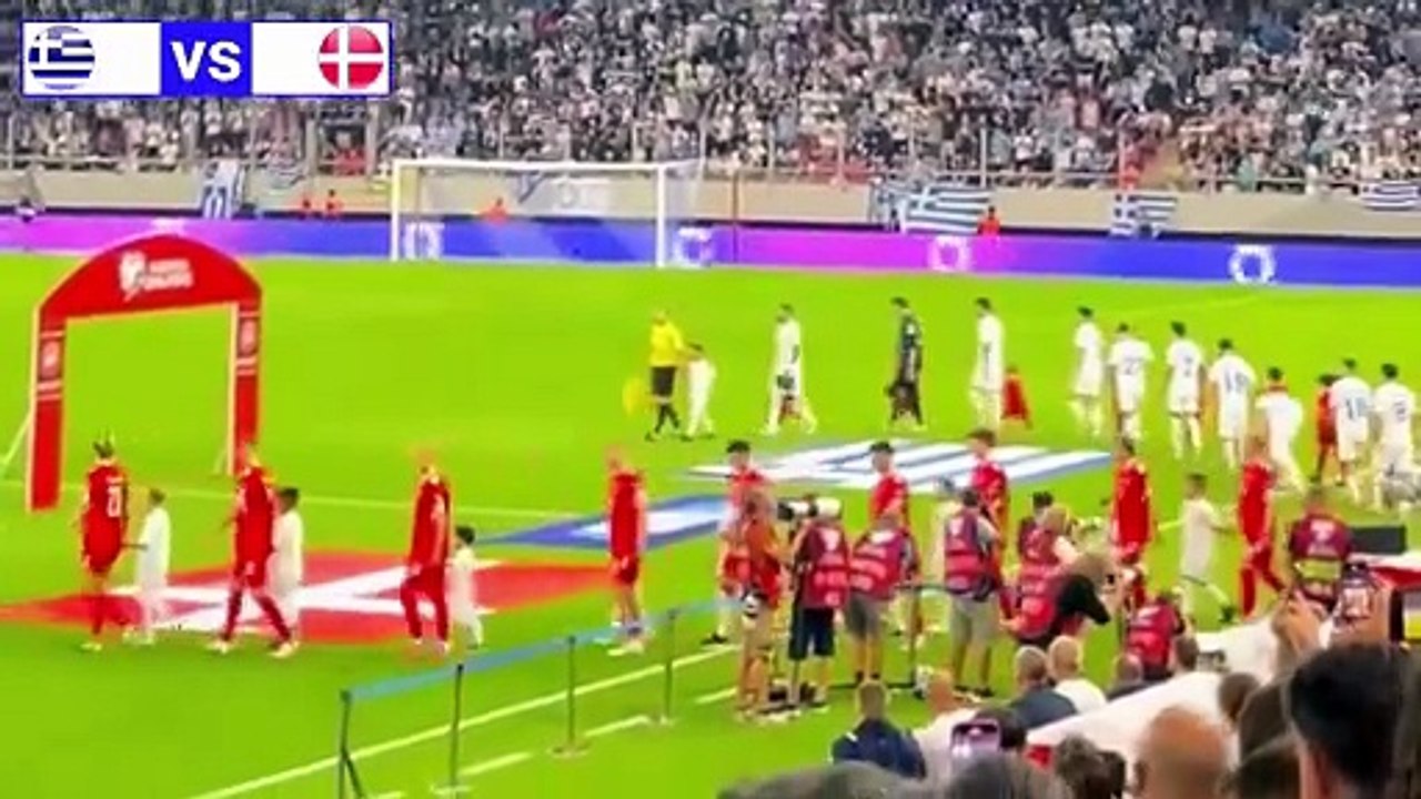 Denmark vs. Greece 3-0 l l Full Match Summary & All Goals & Ελλάδα εναντίον Δανίας FIFA World Cup Qualifying - UEFA