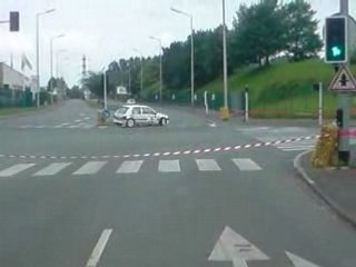 25eme rally des flandres 2008 part3 + crash 205