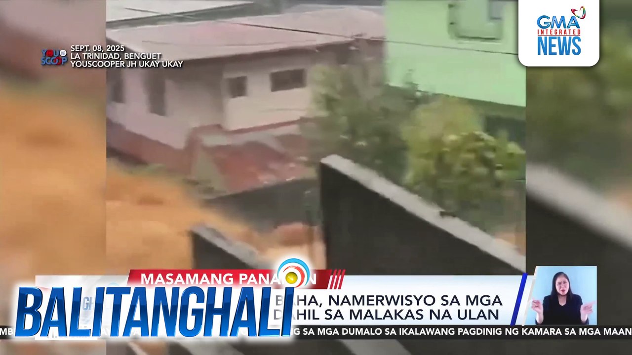 Rumaragasang baha, namerwisyo sa mga taga-Brgy. Pico dahil sa malakas na ulan | Balitanghali