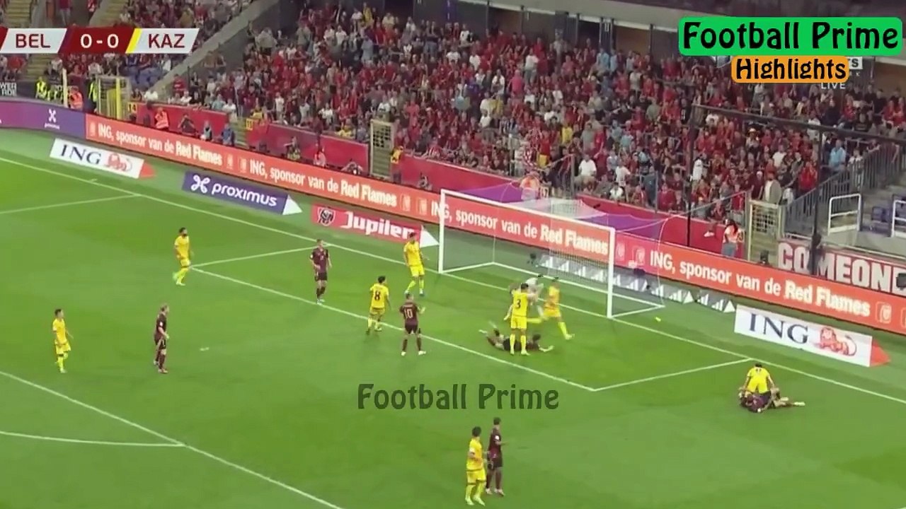 Belgium vs Kazakhstan 6-0 Highlights & All Goals 2025 - Kevin De Bruyne 2 Goals - FIFA World Cup Qualifying - UEFA