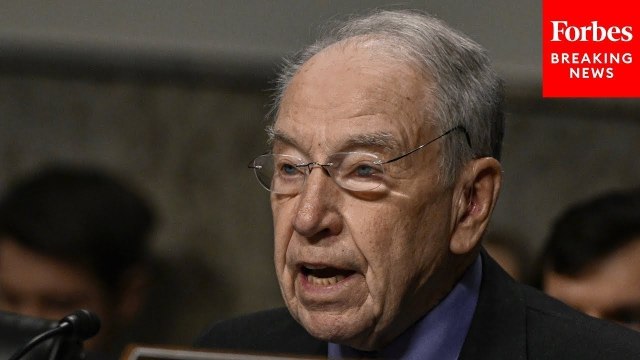 Chuck Grassley Leads Senate Judiciary Committee Business Meeting On Pending Judicial Nominees