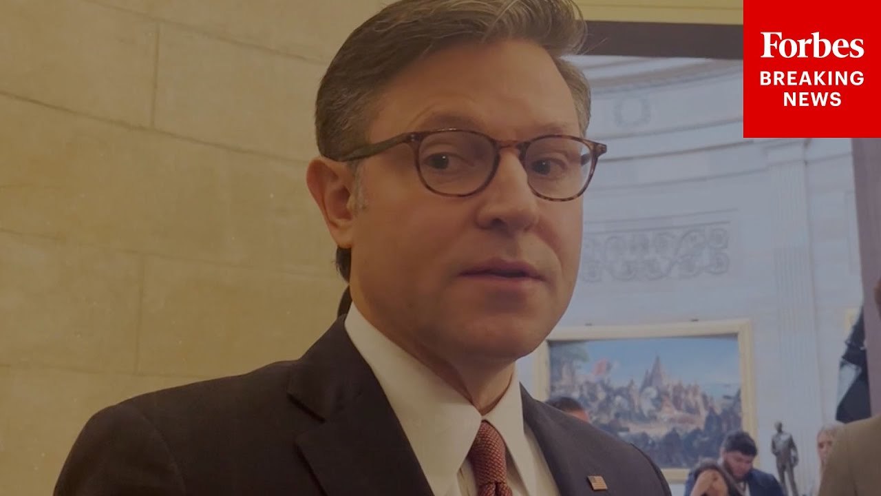 Speaker Johnson: Security For Lawmakers Being Looked At After Charlie Kirk's Assassination