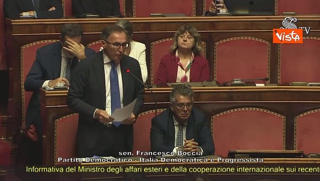 Boccia a Tajani: Informativa certifica fragilità politica estera italiana, siamo subalterni a Usa