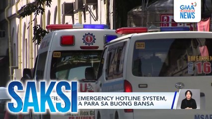Unified 911 Emergency Hotline System, inilunsad na para sa buong bansa | Saksi
