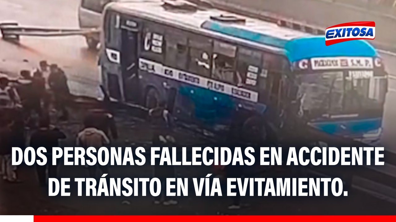 Accidente en la Vía de Evitamiento: Dos personas fallecidas y varios heridos tras siniestro