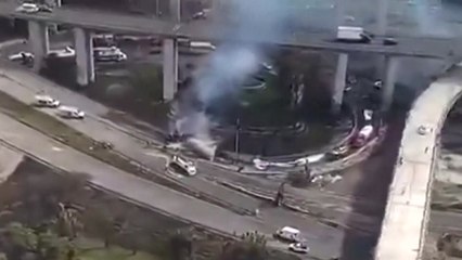 멕시코시티 도심 탱크로리 폭발...90여 명 사상 / YTN