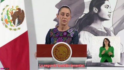 Claudia Sheinbaum se manifiesta tras asesinato a Charlie Kirk: "Nuestra condena a actos de este tipo"