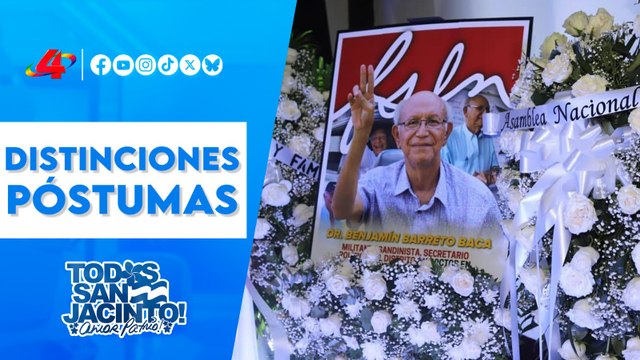 🏛️🎓 UNAN León y Asamblea Nacional honran con máximas distinciones póstumas al Doctor Benjamín Baca