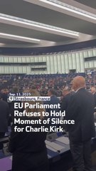 EU Parliament Refuses to Hold Moment of Silence for Charlie Kirk
