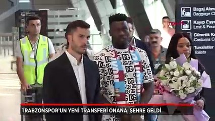 Trabzonspor'un yeni transferi Onana'dan ilk açıklama: Fenerbahçe maçına hazırım