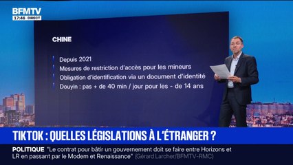 LES ÉCLAIREURS - Rapport parlementaire sur TikTok: les législations à l'étranger