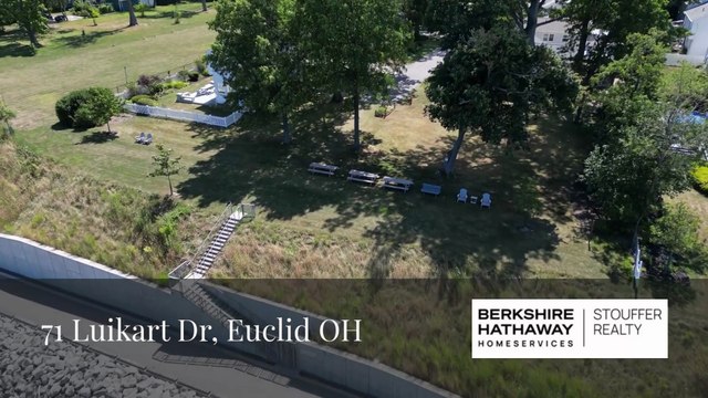 Lake Erie Views & Private Access Euclid OH Home for Sale
