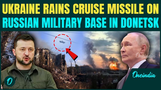 Ukraine Pounds Russian Tank Army in Donetsk: An-196 & Morok Drones Storm Putin's Key Military Base