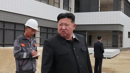 김정은, 지방병원 건설현장 방문..."최급선무" / YTN