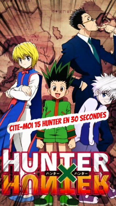 Cite 15 hunter dans HUNTER X HUNTER en 30 secondes FEAT Otaakugeek !!!