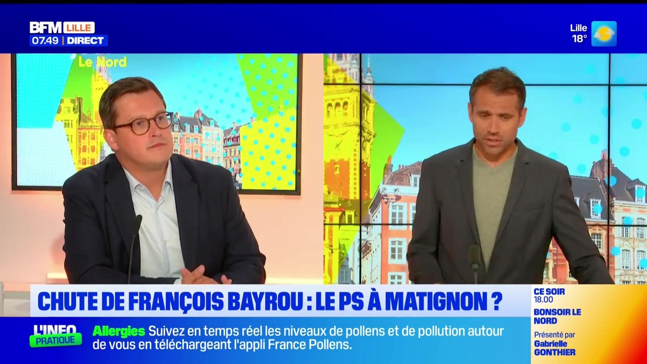 L'invité de Bonjour Lille du mardi 9 septembre 2025 - Arnaud Deslandes