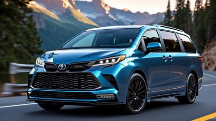 2026 Toyota Sienna Family Minivan – The Ultimate Road Trip Machine!