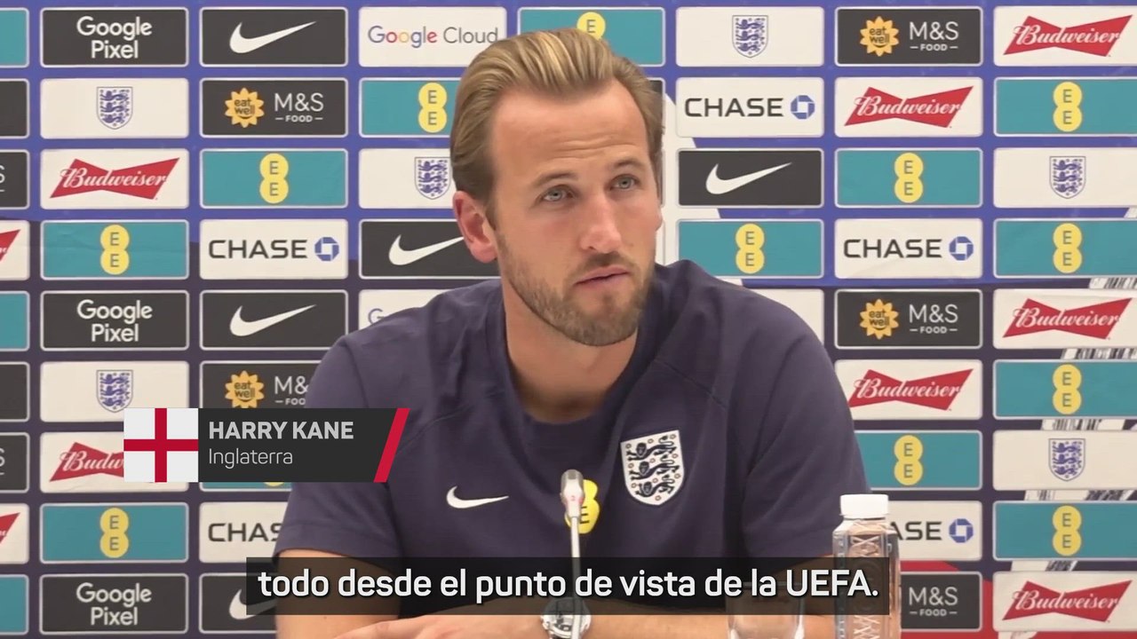 Kane, sobre el racismo: "Estamos preparados para acatar los protocolos de la UEFA"