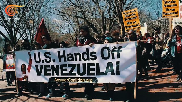 مادورو: دونالد ترامب لا تعبث مع فنزويلا أرفع يديك عن فنزويلا