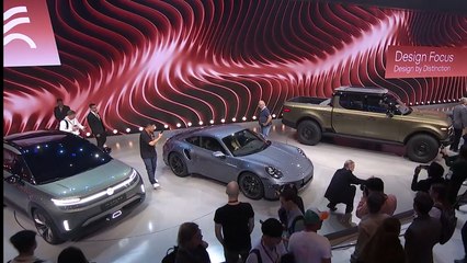 Design im Fokus: ID. Cross, Porsche Turbo S & Scout Terra beim Volkswagen Panel Talk auf der IAA 2025