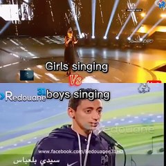 Girls singing vs boys singing funny😁🤣🤣 wait for epic end.  #2024 #funny #funnyvideos #viral #singer