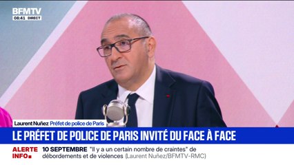 Avec 80.000 policiers et gendarmes, Laurent Nuñez décrit "un dispositif exceptionnel" pour le 10 septembre