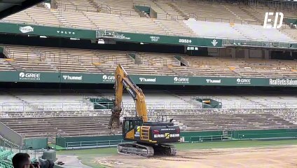 Comienzan las obras en el Benito Villamarín