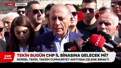Gürsel Tekin:  Bina tartışmasının parçası olmayacağız