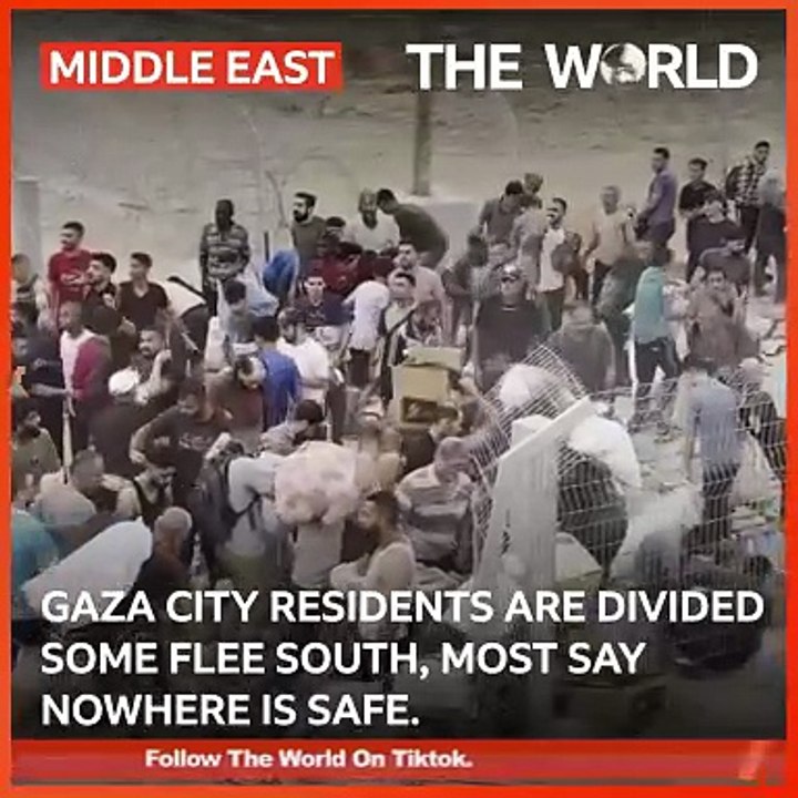 Gaza City Evacuation: New Offensive Looms | @theworldeng | #gaza #israel #theworldeng