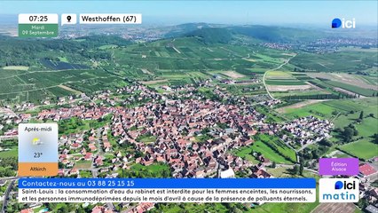 09/09/2025 - ici matin par ici Alsace en vidéo