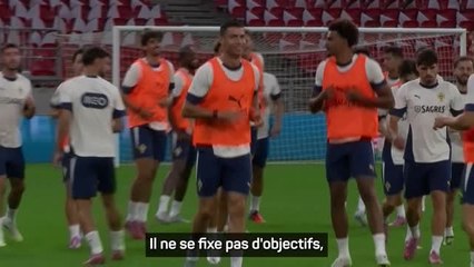 Portugal : Martinez : "Cristiano Ronaldo se concentre sur le présent"