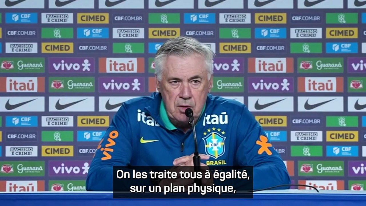 Ancelotti : "Rodrygo ? C'est le terrain qui va décider"