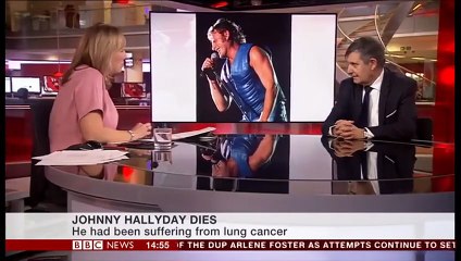 Johnny Hallyday – 07 décembre 2017 – BBC News : L’hommage de la BBC