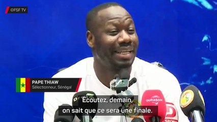 Thiaw : "Pas de pression, la RDC est favorite"