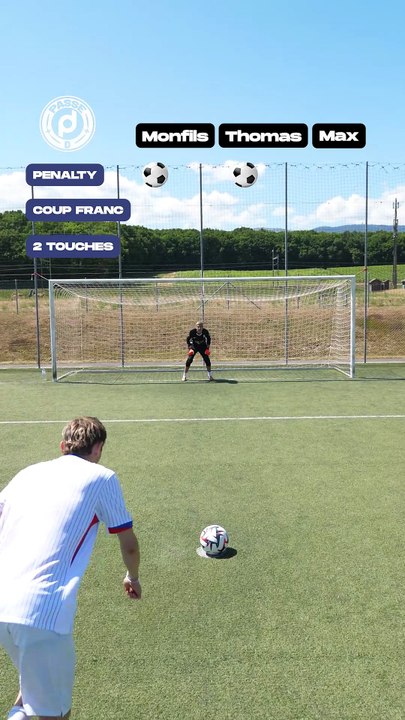 Défis frappes avec la LÉGENDE Gaël MONFILS !Vidéo complète dispo sur notre chaîne YouTube !! 🎥🔥 #foot #tennis #frappe #france #monfils