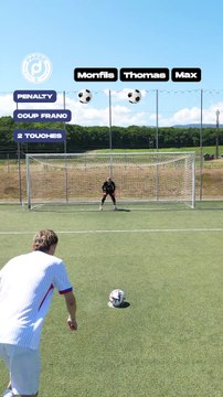 Défis frappes avec la LÉGENDE Gaël MONFILS !Vidéo complète dispo sur notre chaîne YouTube !! 🎥🔥 #foot #tennis #frappe #france #monfils