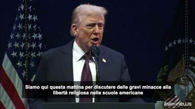 Trump: nuove linee guida sul diritto alla preghiera nelle scuole